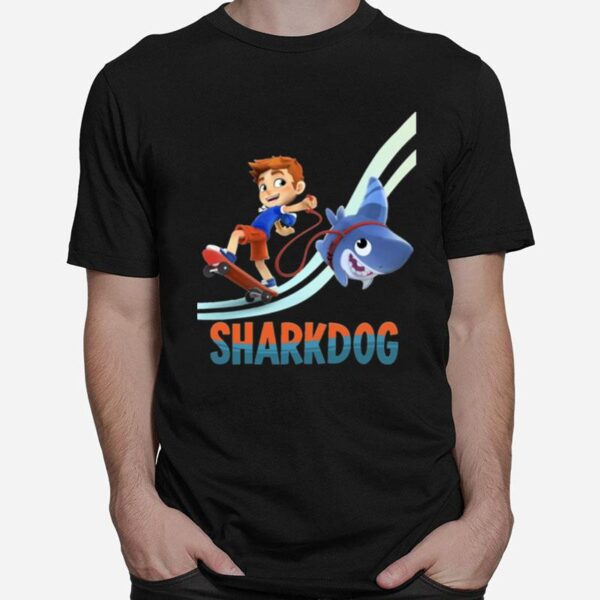 Skating With Sharkdogskating With Sharkdog T-Shirt