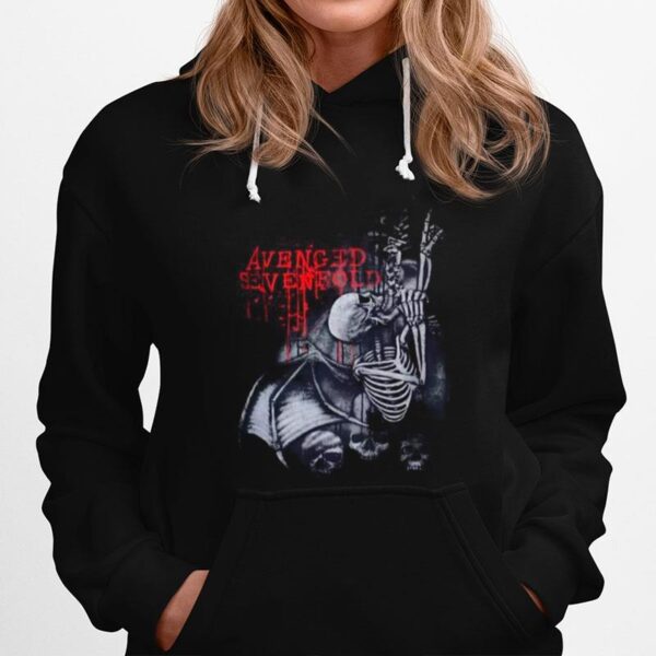 Skeleton Bat Avenged Sevenfold Hoodie