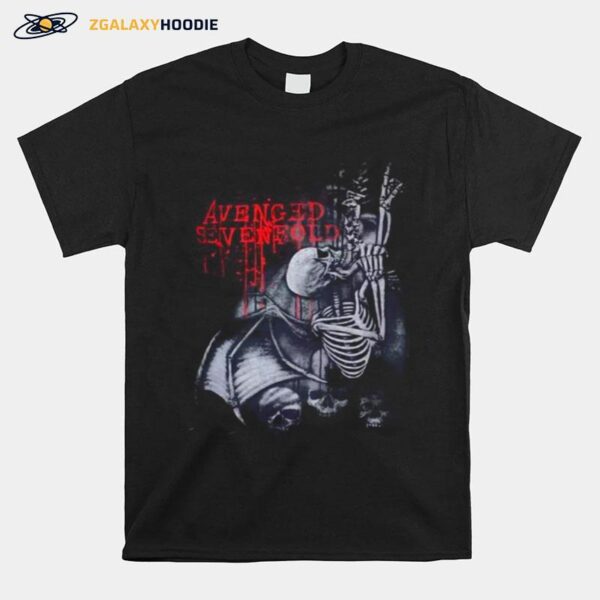 Skeleton Bat Avenged Sevenfold T-Shirt