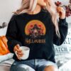 Skeleton Biker Halloween Sweater