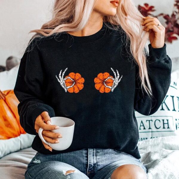 Skeleton Boobs Sweater