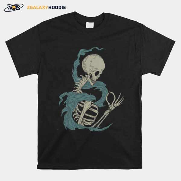 Skeleton Day Dead Muertos Halloween T-Shirt