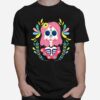 Skeleton Girl Dia De Muertos Day Dead T-Shirt