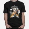 Skeleton Happy Dia De Muertos Day Of Dead T-Shirt