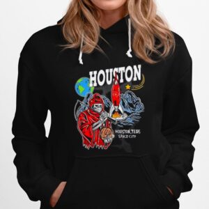 Skeleton Houston Texas Space City 2022 Hoodie