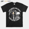 Skeleton I Like Horses And Whisky And Maybe 3 People T-Shirt