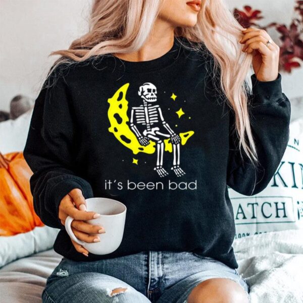 Skeleton Its Been Bad Sweater