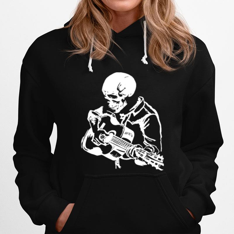 Skeleton Playing Guitar Hoodie