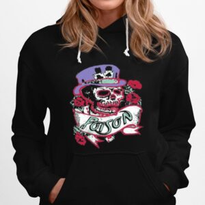 Skeleton Poison Band Roses Hoodie