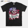 Skeleton Poison Band Roses T-Shirt