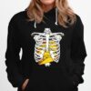 Skeleton Rib Cage Filled With Tacos Hoodie