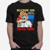 Skeleton Suckin On Chili Dog Outside The Tastee Freez T-Shirt