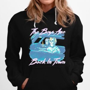 Skeleton The Boys Are Back In Town Car Hoodie