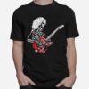 Skeleton Van Halen Guitarist Eddie Van Halen T-Shirt