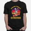 Skeleton Weekends Forecast Skateboarding With A Chance Of Drinking Beer Vintage T-Shirt