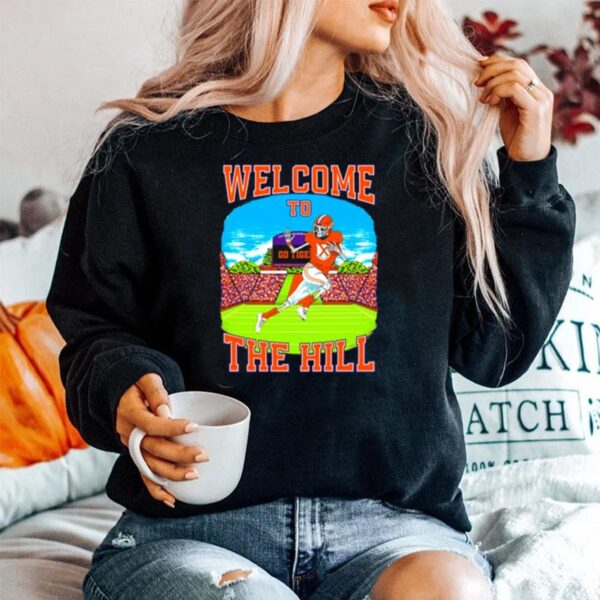 Skeleton Welcome To The Hill Pocket Sweater