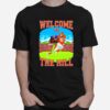 Skeleton Welcome To The Hill Pocket T-Shirt