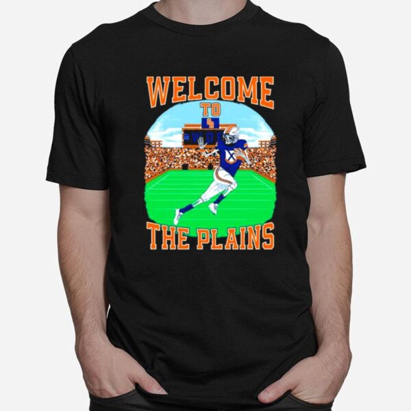 Skeleton Welcome To The Plains Pocket T-Shirt