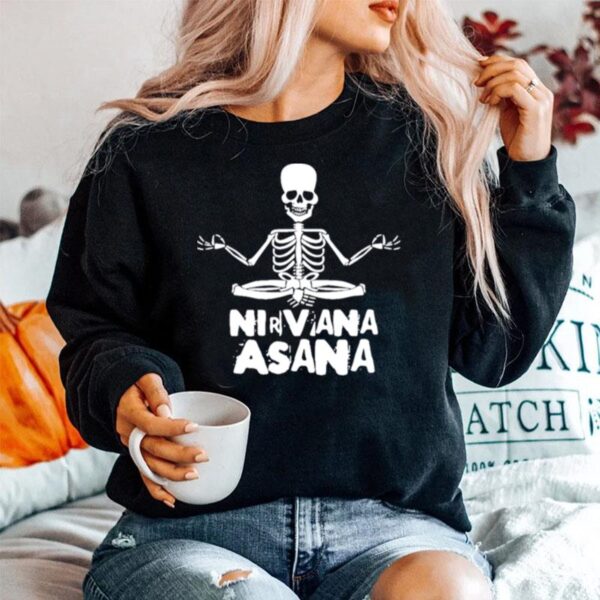 Skeleton Yoga Nirvana Asana Sweater