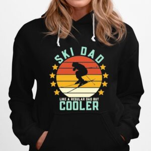 Ski Dad Like A Regular Dad But Cooler Vintage Hoodie