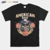 Skull American Biker Forever Pride T-Shirt