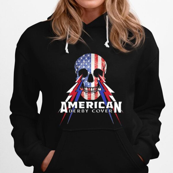 Skull American Derby Cover Hoodie