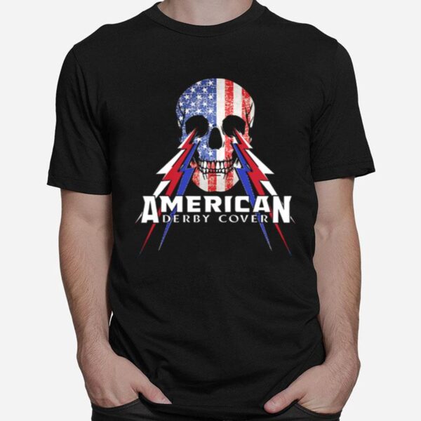 Skull American Derby Cover T-Shirt