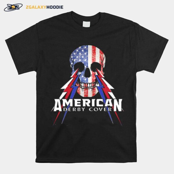 Skull American Derby Cover T-Shirt