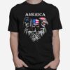 Skull American Flag T-Shirt