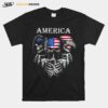 Skull American Flag T-Shirt