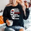 Skull And On The 8Th Day God Created 9Th Infantry Division And The Devil Stood At Attention Sweater