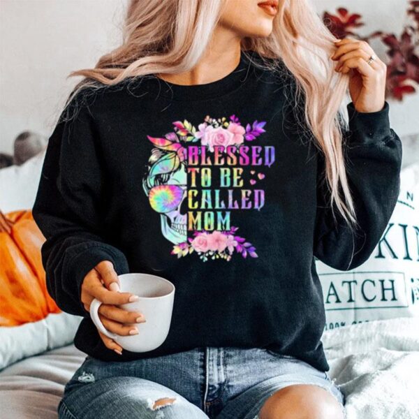 Skull Blessed To Be Called Mom Sweater