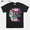 Skull Blessed To Be Called Mom T-Shirt