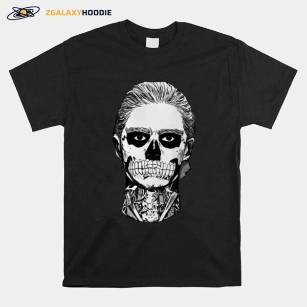 Skull Boy Halloween Artwork Zombie T-Shirt