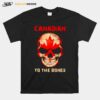 Skull Canadian To The Bones T-Shirt