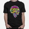 Skull Color Day Of Dead Dia De Los Muertos T-Shirt