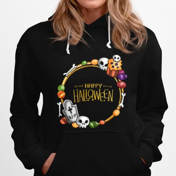 Skull Day Dead Happy Halloween Hoodie