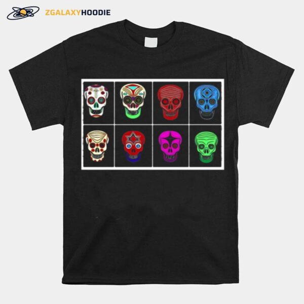 Skull Day Of The Dead Muertos T-Shirt