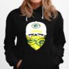 Skull Face Mask Green Bay Packers Hoodie