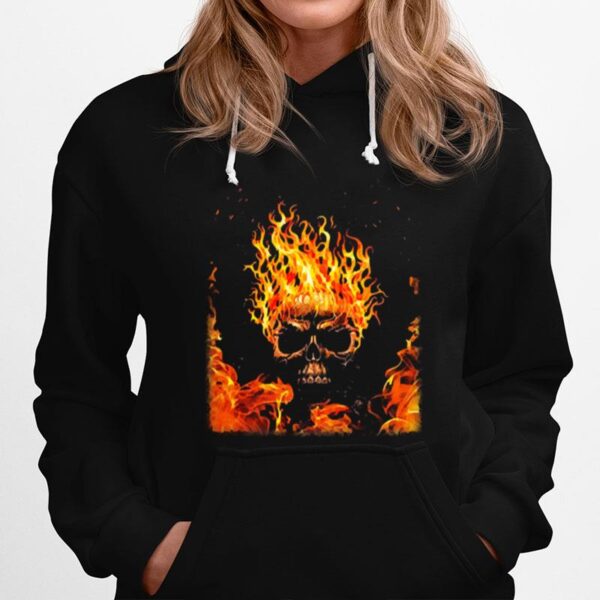 Skull Fire Hoodie