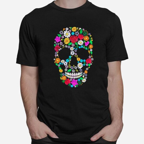 Skull Flowers T-Shirt