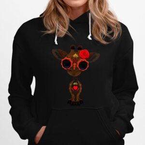 Skull Giraffe Day Of The Dead Muertos Hoodie