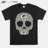 Skull Green Bay Packers Logo T-Shirt