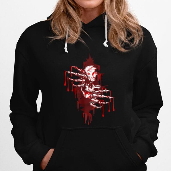 Skull Guns And Roses Hoodie