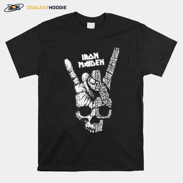 Skull Hand Iron Maiden Vintage T-Shirt