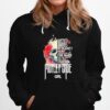 Skull Hated By Many Loved By Plenty Heart On Her Sleeve Fire In Her Soul And A Mouth She Cant Control Motley Crue Girl Flowers Hoodie