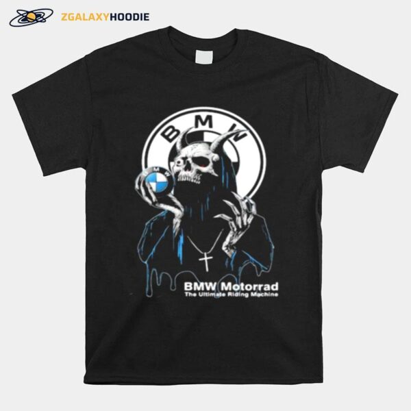 Skull Hold Bmw Motorrad The Ultimate Riding Machine T-Shirt