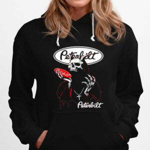 Skull Hold Peterbilt Logo Hoodie