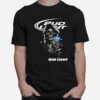 Skull Holding Bud Light Logo T-Shirt