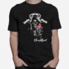 Skull Holding Crown Royal Logo T-Shirt